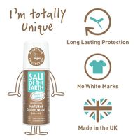 Salt of the Earth Natural Deodorant - Ginger & Jasmine